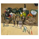 Gardening Tools and Supplies Lot