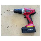 Hyper Tough 18V Ni-Cd Cordless Drill