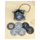 Black & Decker 18V Circular Saw With 6 Blades