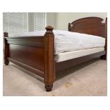 Queen Size Wood Bed Frame With Headboard