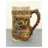 Brazil and Necco Ceramic Beer Stein Mug