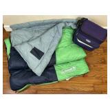 Coleman Sleeping Bag and Arctic Zone Cooler