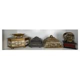 Decorative Lidded Trinket Boxes