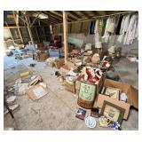 Household Items and Decor in Boxes
