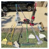 Vacuums, Mop, Steam Mop, and Brooms