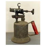 Metal Blow Torch with Red Handle
