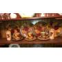 Fruit plate set w/ salt and pepper shakers