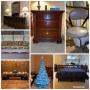 Pure Gold Coin, MCM Furniture, Summit Stair Lift, Lionel Train Cars and Track, White Wicker Furniture and More