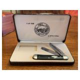 Limited Edition Green’s Cutlery CASE XX 2254 Chester County Centennial Commemorative Knife….missing insert card….1 of 150 in original case