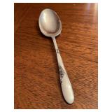Sterling Easterling Rose Spray Tablespoon…..40 grams
