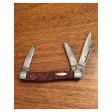 Vintage Ulster #98 USA 3-Blade Pocket Knife…..needs cleaned…..4” closed