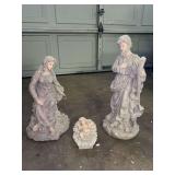 Kirkland’s Frosted Garden Nativity Set in original box