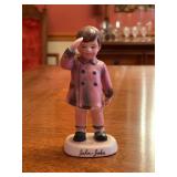 Vintage INARCO (E-1844) porcelain saluting John-John Kennedy figurine…..5-1/2” tall