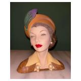 Signed Cameo Girls Lady Vase - 2000 Edition “1954 Judith Ladies’ Auxiliary”…..6-1/2” tall and in original box