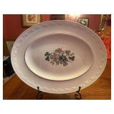 Pembroke Wedgwood Corinthian T428 Oval Serving Platter…..15-1/2 x 12