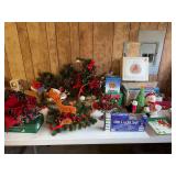 Grouping of Christmas decor (see all pics)