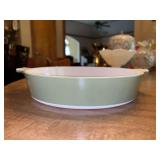 Vintage Avocado Green Corning Ware 10” Skillet…..No Lid