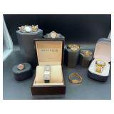 Grouping of nice watches…..Anne Klein, Times, Geneva, Tel Time, Hamilton