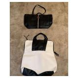 (2) ladies handbags/tote…..top is Tommy Hilfiger and bottom is Elizabeth Arden