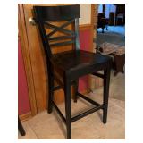 Ethan Allen “Blake” counter bar stool…..17-3/4 x 16-1/2 x 26-1/2 tall to seat (40-3/4 tall overall)