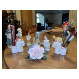 Nice grouping of porcelain home decor