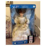 Holiday Time Animated Fiber Optic Angel…..22-1/2” tall