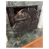 Wrought Iron Fireplace Screen