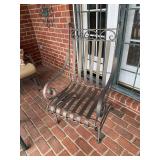 Heavy outdoor rocking chair