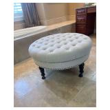 Round Tufted Ottoman
