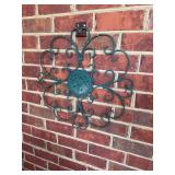 Decorative outdoor wall hanger