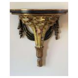 Pair of Gold Florentine Gilt Wall Sconce Corbel