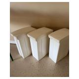3 Tall Storage Containers