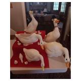 Ceramic
Ducks group of 14