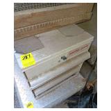 Tool truck box fits 60" truck..total top dimensions 72x22x16