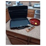 Briefcase and nutcracker
