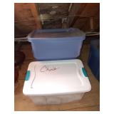 4 totes of misc. china