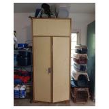 Storage locker with contents inside and on top of..42x95x24