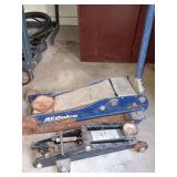 AC Delco 3.5 ton and small black jack(no handle) both working