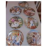 7 Collectable Plates by Sandra Kuck...see photos
