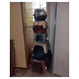 Group of pet carriers one door missed. See photos
