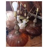 Group of lamps.