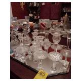 Group of 10 candleholders. See photos