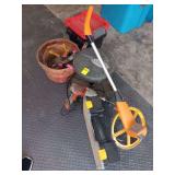 Miscellaneous group of tools and yard tools
