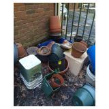 Group of miscellaneous pots