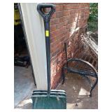 3 snow shovels