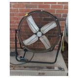 Ironton 26" fan on stand.  34.5 height with stand