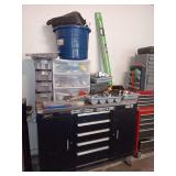 CONTENTS  ONLY of black homac toolbox. Inside and on top toolbox included. See photos of contents.
