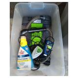 Bizzell cleaner with tote