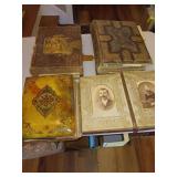 2 Antique Bibles. 1869 on one bible, the other can