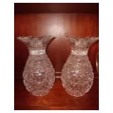 Pair of Pineapple Candleholders